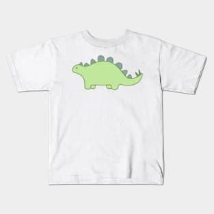 Light Green Dinosaur Kids T-Shirt